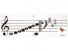 Настольное мягкое магнитно-маркерное поле с нотным станом - fgospostavki.ru - Ейск