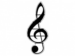 Набор магнитных карточек "Скрипичный ключ "соль" (3 штуки) - fgospostavki.ru - Ейск