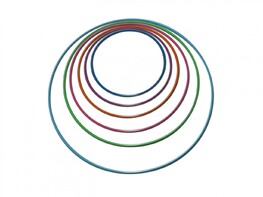 Обруч гимнастический стальной утяжеленный (1000 мм)  - fgospostavki.ru - Ейск