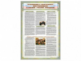 Стенд "Требования к абитуриенту, поступающему в военные образовательные учреждения" - fgospostavki.ru - Ейск