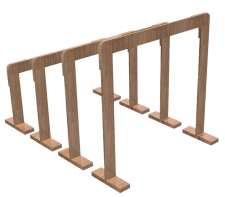 Дуга для подлезания (фанера, 40 сантиметров) - fgospostavki.ru - Ейск