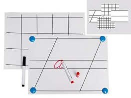 Комплект таблиц для демонстрации техники письма на линейках и в клетках. - fgospostavki.ru - Ейск