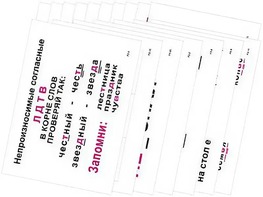 Опорные таблицы по русскому языку 2 класс - fgospostavki.ru - Ейск