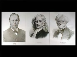 Стенд - портреты физиков (35 штук, формат А3) - fgospostavki.ru - Ейск