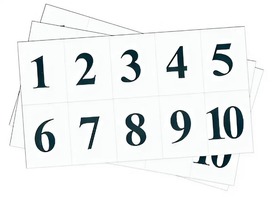 Набор цифр от 1 до 10 (для начальной школы) - fgospostavki.ru - Ейск