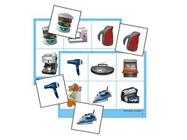 Логопедическое лото "Бытовая техника" (4 планшета, 24 карточки, цветное, ламинированное) - fgospostavki.ru - Ейск