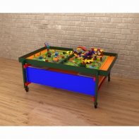 STEAM Многофункциональный стол Весёлые пчёлки оранжевый - fgospostavki.ru - Ейск