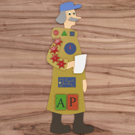 Бизиборд «Почтальон Печкин» - fgospostavki.ru - Ейск