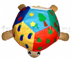 Дидактический чехол к черепахе «Весёлый огород» Д=100 см - fgospostavki.ru - Ейск