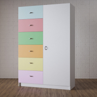 Шкаф «Яркие краски» - fgospostavki.ru - Ейск