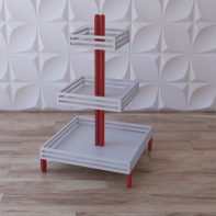 Стеллаж демонстрационный "Эйфелева башня" - fgospostavki.ru - Ейск