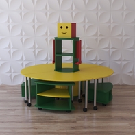 Модульный стеллаж "Весёлый робот" - fgospostavki.ru - Ейск