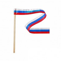 Лента Россия на деревянной палочке - fgospostavki.ru - Ейск