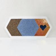 Декоративная тактильная панель 3в1 - «Пробка, Ворс, Пайетка» - fgospostavki.ru - Ейск