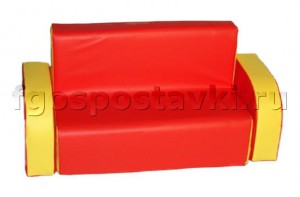 Бескаркасный диван ВИК с подлокотниками - fgospostavki.ru - Ейск