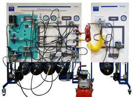 Лабораторный стенд «Пневматическая система грузового автомобиля КАМАЗ с прицепом» - fgospostavki.ru - Ейск