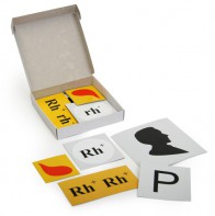 Модель-аппликация "Наследование резус-фактора" (набор из 19 карт) - fgospostavki.ru - Ейск