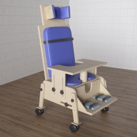 Стул для ребенка с ОВЗ «Новые горизонты» №3 со столешницей фиолетовый - fgospostavki.ru - Ейск