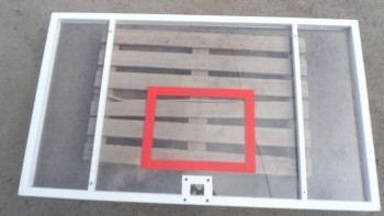 Щит баскетбольный тренировочный из поликарбоната (1200х900 мм) - fgospostavki.ru - Ейск