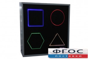 Интерактивная панель «Цветные фигуры 4» (вариант 3) - fgospostavki.ru - Ейск