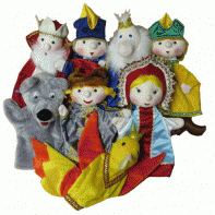 Набор перчаточных кукол "Иван-царевич и серый волк" - fgospostavki.ru - Ейск