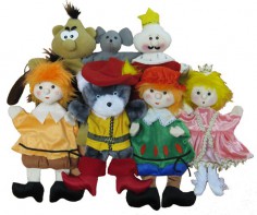 Набор перчаточных кукол "Кот в сапогах" - fgospostavki.ru - Ейск