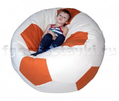 Кресло "Футбольный мяч" с гранулами с чехлом из жаккарда - fgospostavki.ru - Ейск