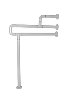 Поручень напольно-настенный с антибактериальным покрытием (белый) - fgospostavki.ru - Ейск