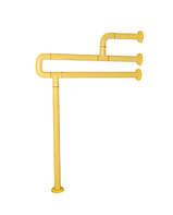 Поручень напольно-настенный с антибактериальным покрытием (желтый) - fgospostavki.ru - Ейск