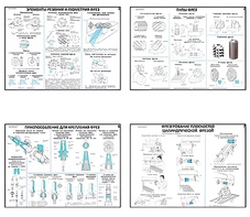 Плакаты ПРОФТЕХ "Основы фрезерного дела" (20 пл, винил, 70х100) - fgospostavki.ru - Ейск
