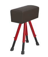 Козел гимнастический переменной высоты (чехол из натуральной кожи) - fgospostavki.ru - Ейск