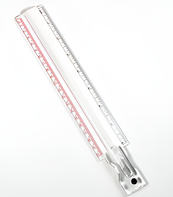 Полусферическая линейка-лупа с фиксирующей линией - fgospostavki.ru - Ейск