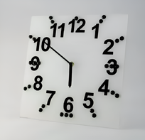 Часы тактильные настольные с крупными цифрами - fgospostavki.ru - Ейск