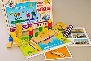 Игровой набор Фребеля "Мосты" (серия "Эксперимент") - fgospostavki.ru - Ейск