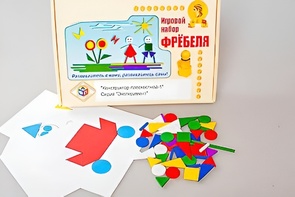 Игровой набор Фребеля "Конструктор плоскостной-1" (Серия "Эксперимент") - fgospostavki.ru - Ейск