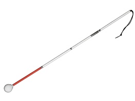 Трость складная ориентационная на крючке 140 сантиметров - fgospostavki.ru - Ейск