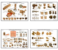 Плакаты ПРОФТЕХ "Основы токарной обработки металла" (20 пл, винил, 70х100) - fgospostavki.ru - Ейск
