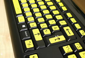 Комплект для маркировки клавиатуры азбукой Брайля - fgospostavki.ru - Ейск