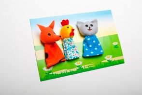 Пальчиковый театр "Кот, петух и лиса" - fgospostavki.ru - Ейск