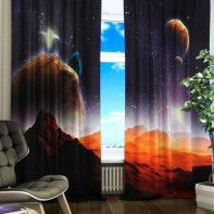 Комплект светонепроницаемых штор "Марсианская одиссея" - fgospostavki.ru - Ейск