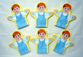 Набор рукавичек "Эмоции (мальчики)" 6 штук - fgospostavki.ru - Ейск