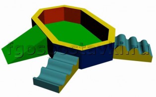 Манеж 180х120х30 см (с приставными элементами) - fgospostavki.ru - Ейск