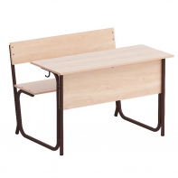 Парта (Место учебное) на круглой трубе - fgospostavki.ru - Ейск