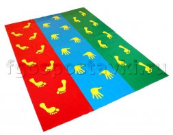 Коврик координационный "Мы идем-3" (2х слойная кожа) - fgospostavki.ru - Ейск