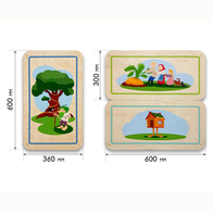 Набор стеновых панелей «Мир сказки - У Лукоморья» - fgospostavki.ru - Ейск