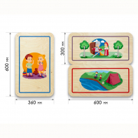 Набор стеновых панелей «Мои увлечения - Любимые занятия» - fgospostavki.ru - Ейск