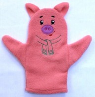 Кукла-рукавичка "Поросенок Нуф-нуф" - fgospostavki.ru - Ейск