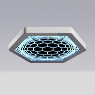 Потолочная светодиодная панель с витражом - fgospostavki.ru - Ейск