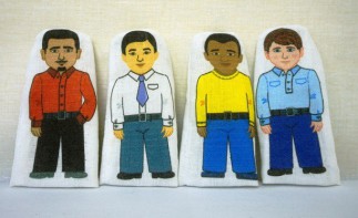 Набор пальчиковых кукол "Расы" - fgospostavki.ru - Ейск