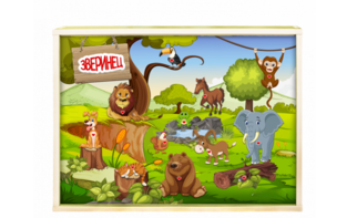 Интерактивная светозвуковая панель «Зверинец» - fgospostavki.ru - Ейск